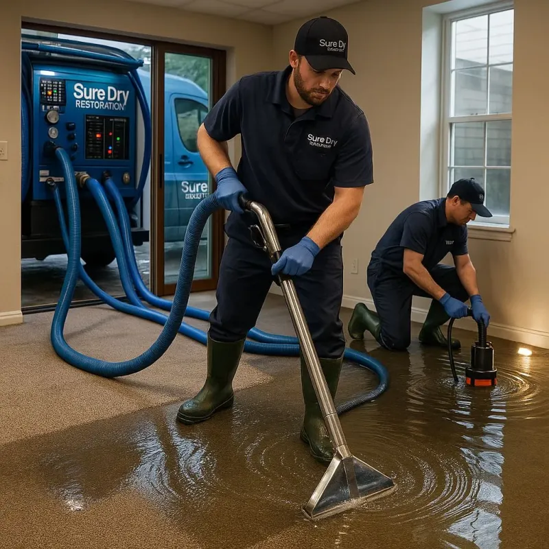 Water Extraction and Removal process in Humphreys County, TN
